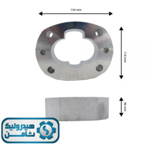 سیلندر پمپ هیدرولیک گریدر کوماتسو