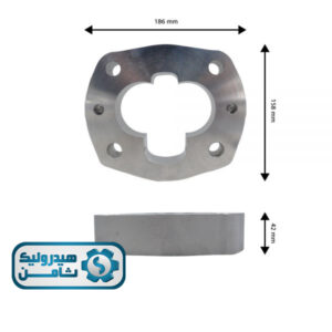 سیلندر پمپ هیدرولیک لودر کوماتسو